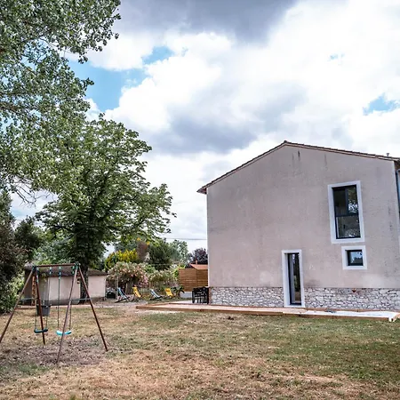 בית נופש Des Rousseles - Climatisation, Spa, Jardin